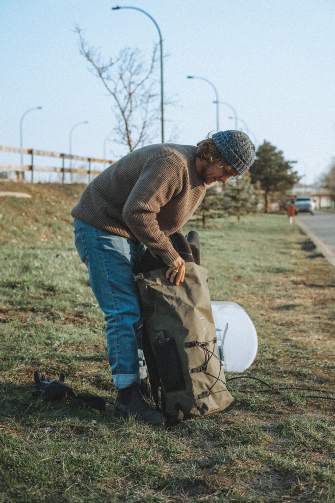 Packing backpack