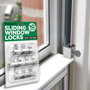Movable Window Locks with Thumbscrew
